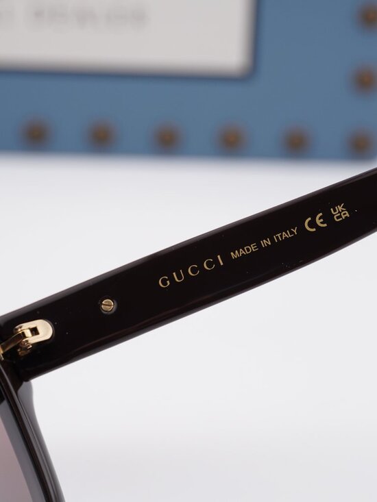 Gucci GG1830SK 004 Square Sunglasses - Brown\\Violet main image 4